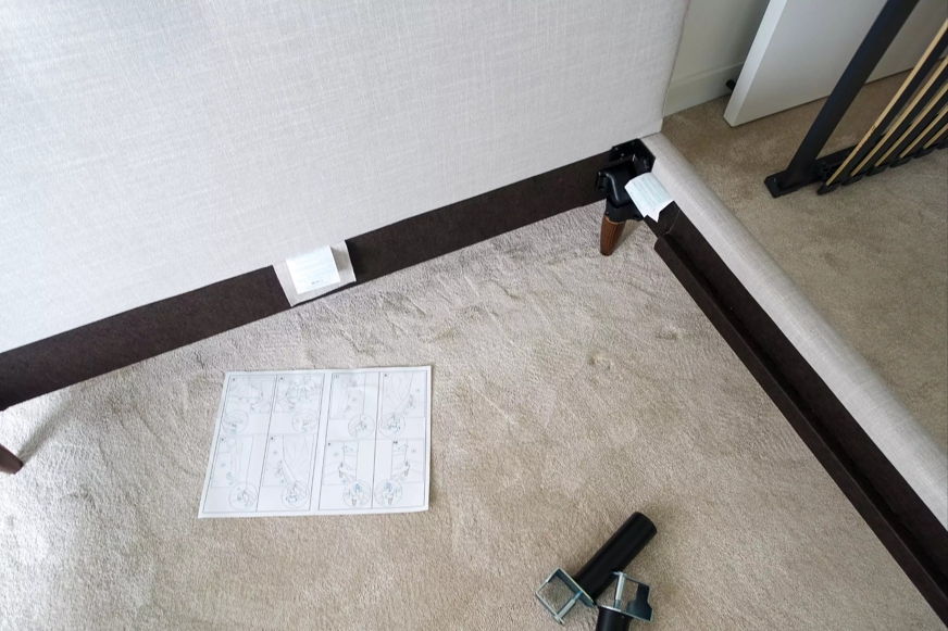 Assembly of Simba bed frame